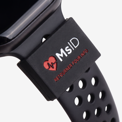MsID Étui en Silicone | Compatible avec une Montre