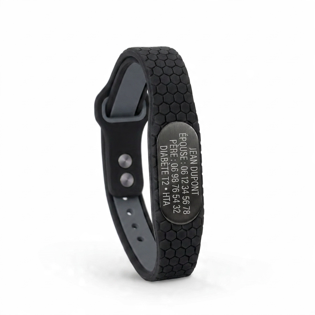 MsID Capsule | Bracelet Médical Modulable Nouvelle Génération