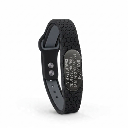 MsID Capsule | Bracelet Médical Modulable Nouvelle Génération