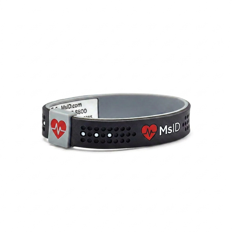 MsID Souple | Bracelet d'Identification Médicale