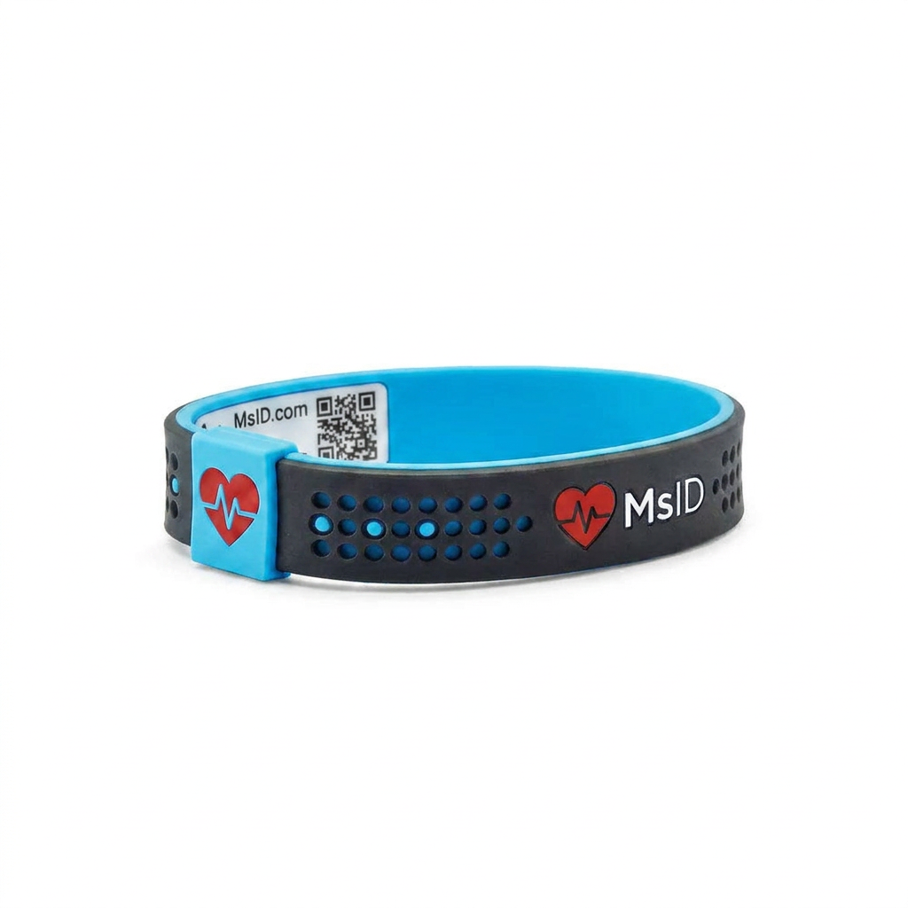 MsID Souple | Bracelet d'Identification Médicale