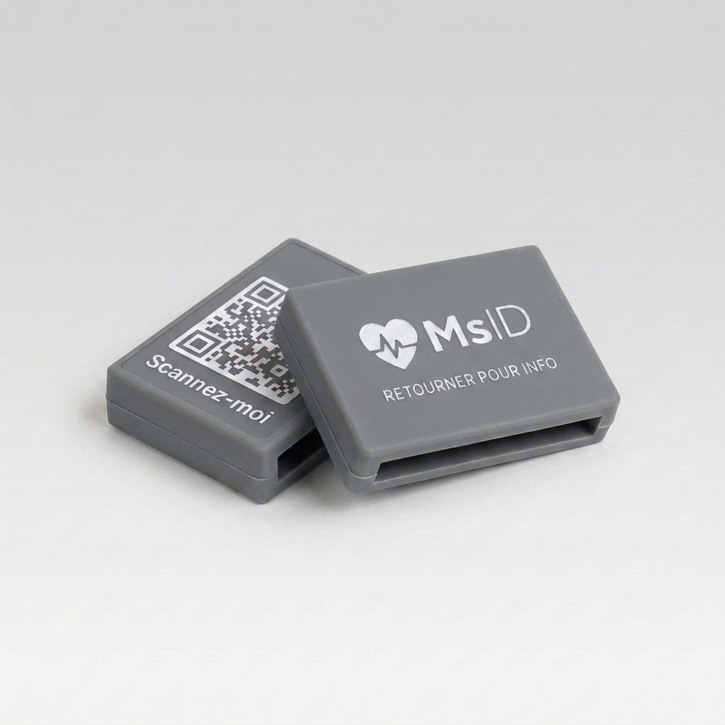 MsID Étui en Silicone | Compatible avec une Montre