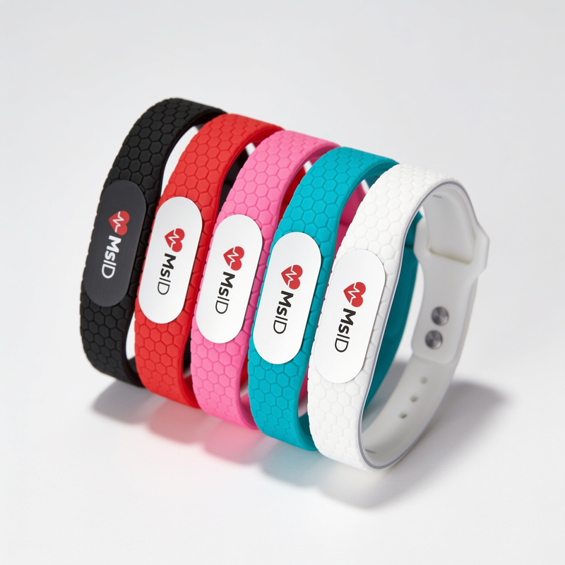 MsID Capsule | Bracelet Médical Modulable Nouvelle Génération